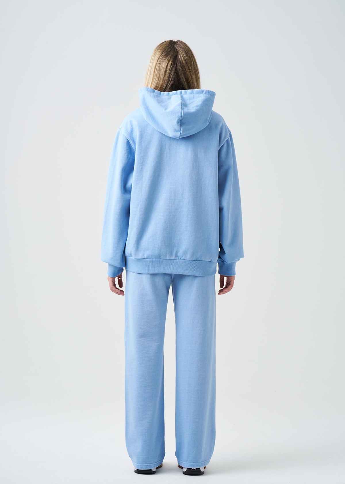 French Terry Garment Dye Fleece Hooded Sweatsuit | 14 OZ
