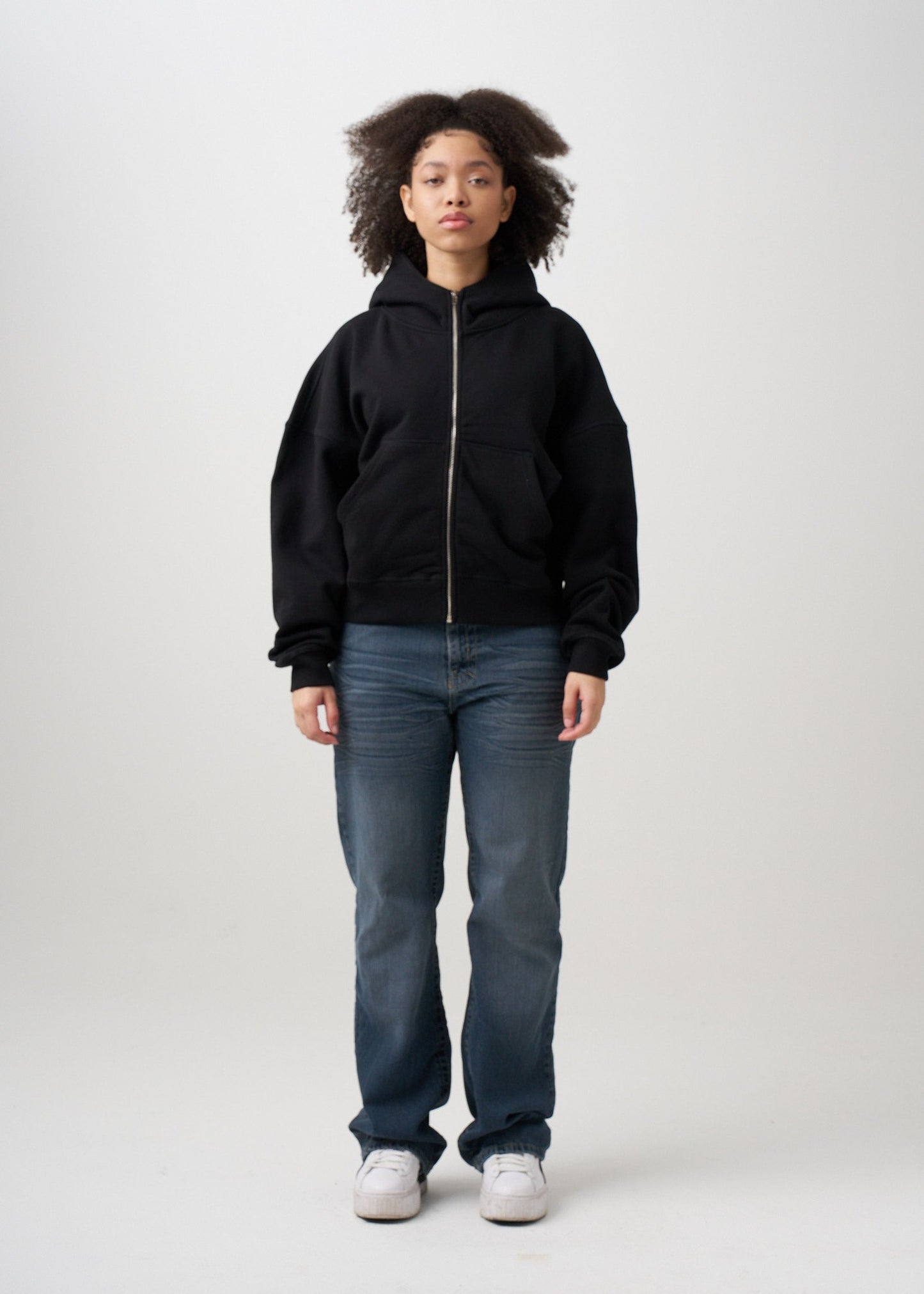 Women's Heavyweight Full-Zip Hooded Sweatshirt | 14 OZ