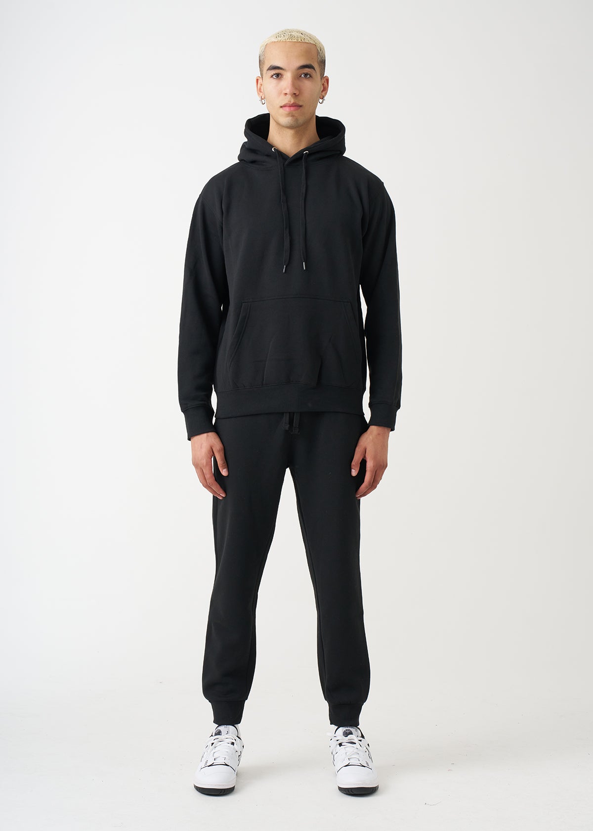 Men's Black Heavy Blend Hooded Fleece Sweatsuit | 9 OZ