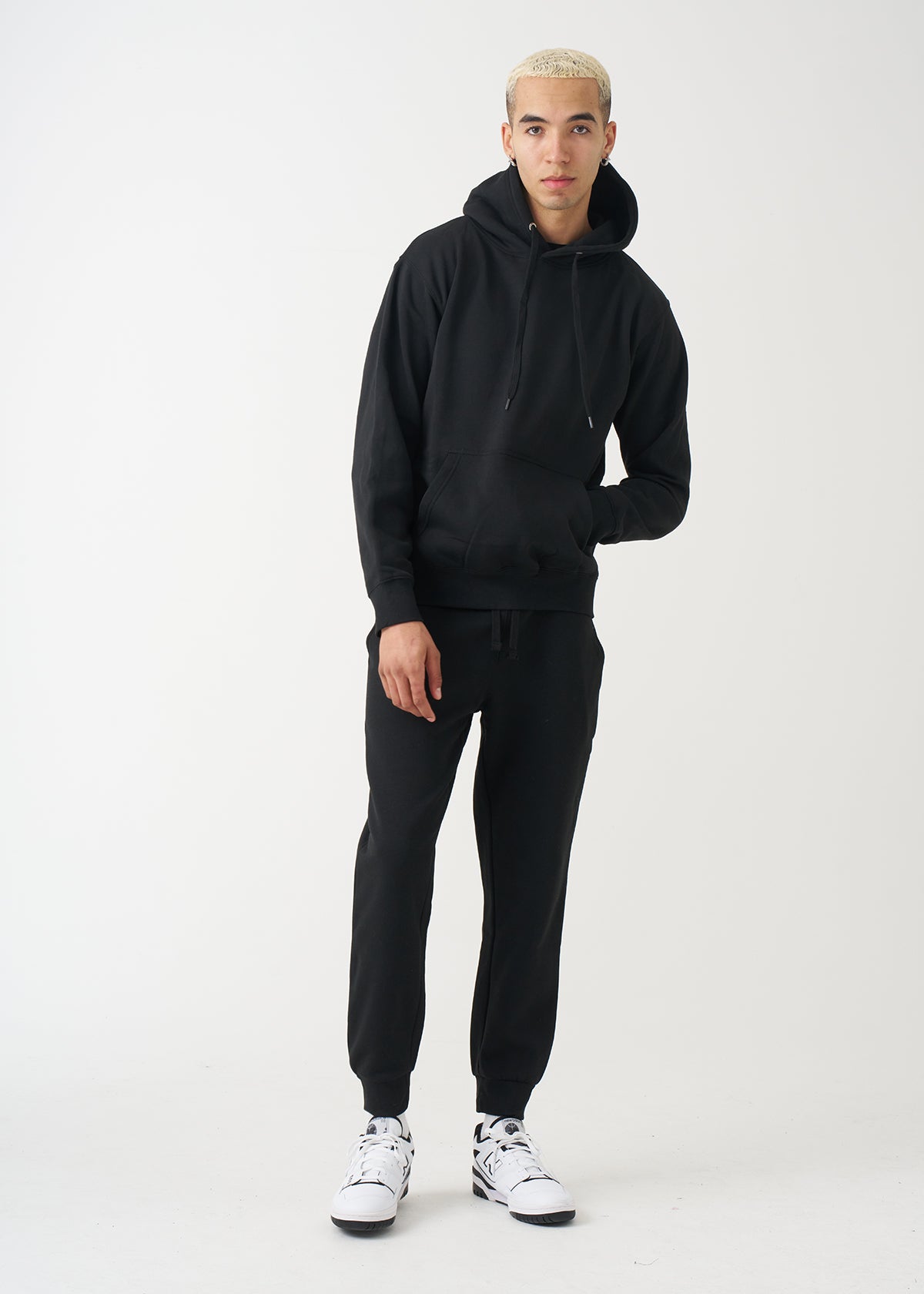 Men's Black Heavy Blend Hooded Fleece Sweatsuit | 9 OZ