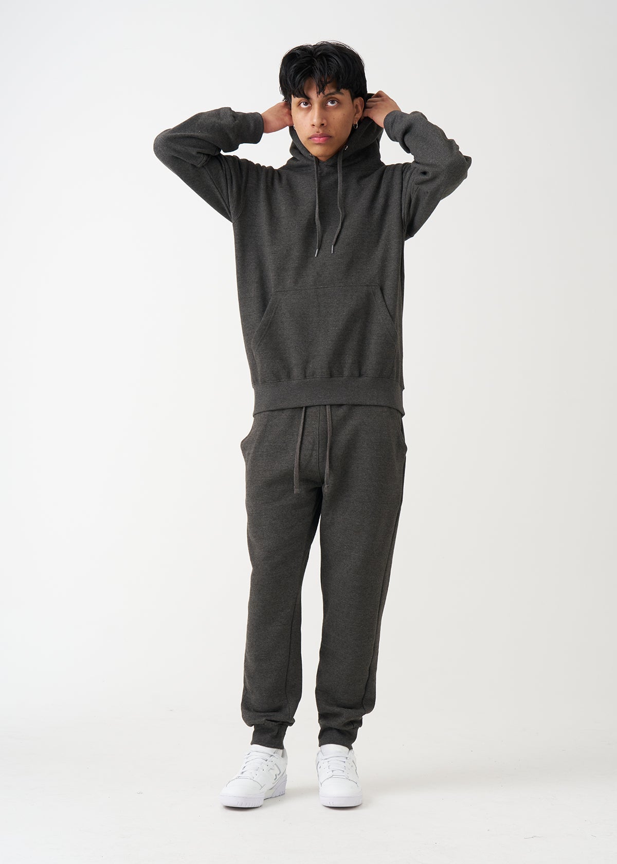 Charcoal Heavy Blend Fleece SweatSuit