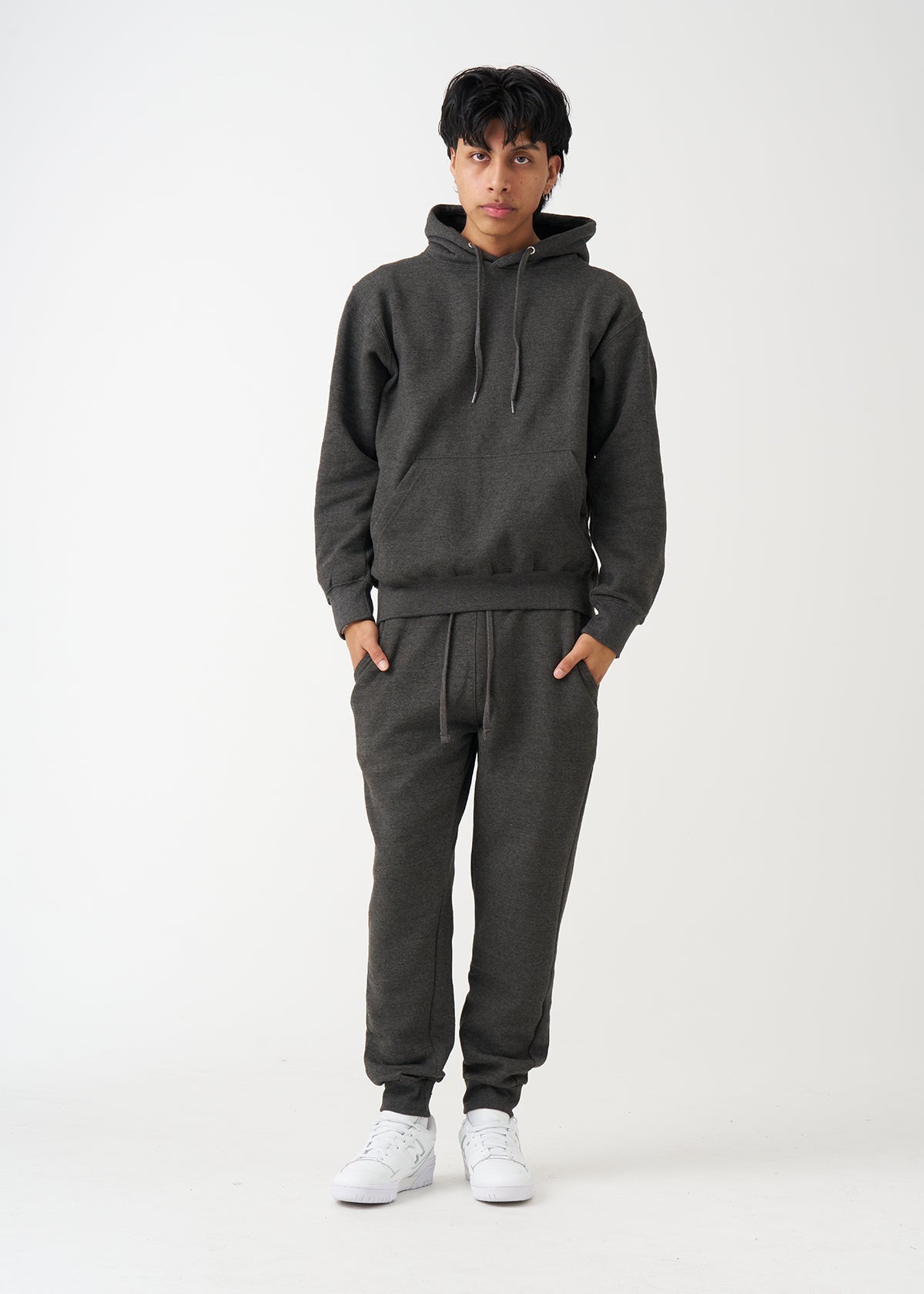 Charcoal Heavy Blend Fleece SweatSuit