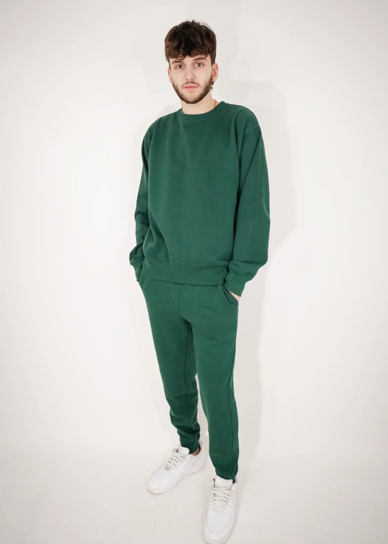 Heavy Blend Fleece Crew-Neck SweatSuit