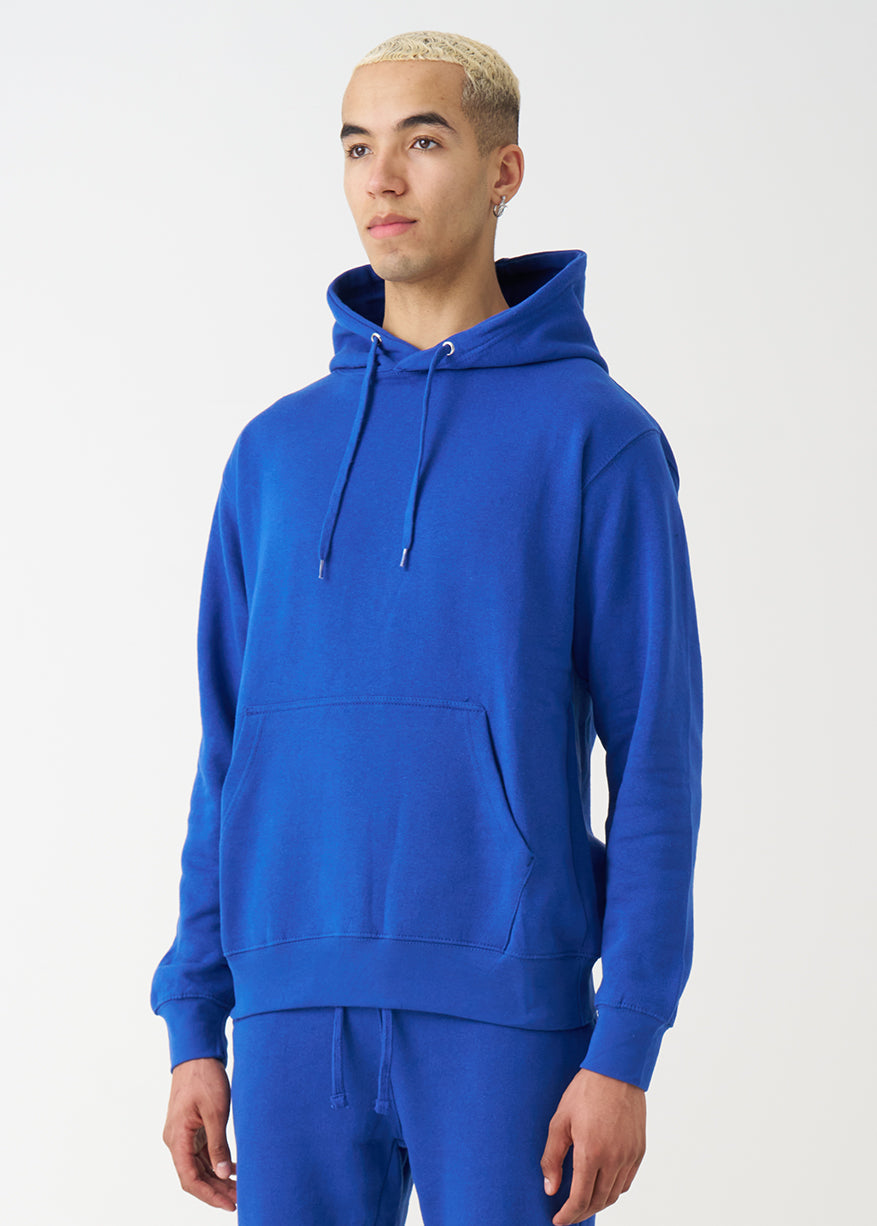 Royal Blue Heavy Blend Fleece Hooded Sweatshirt