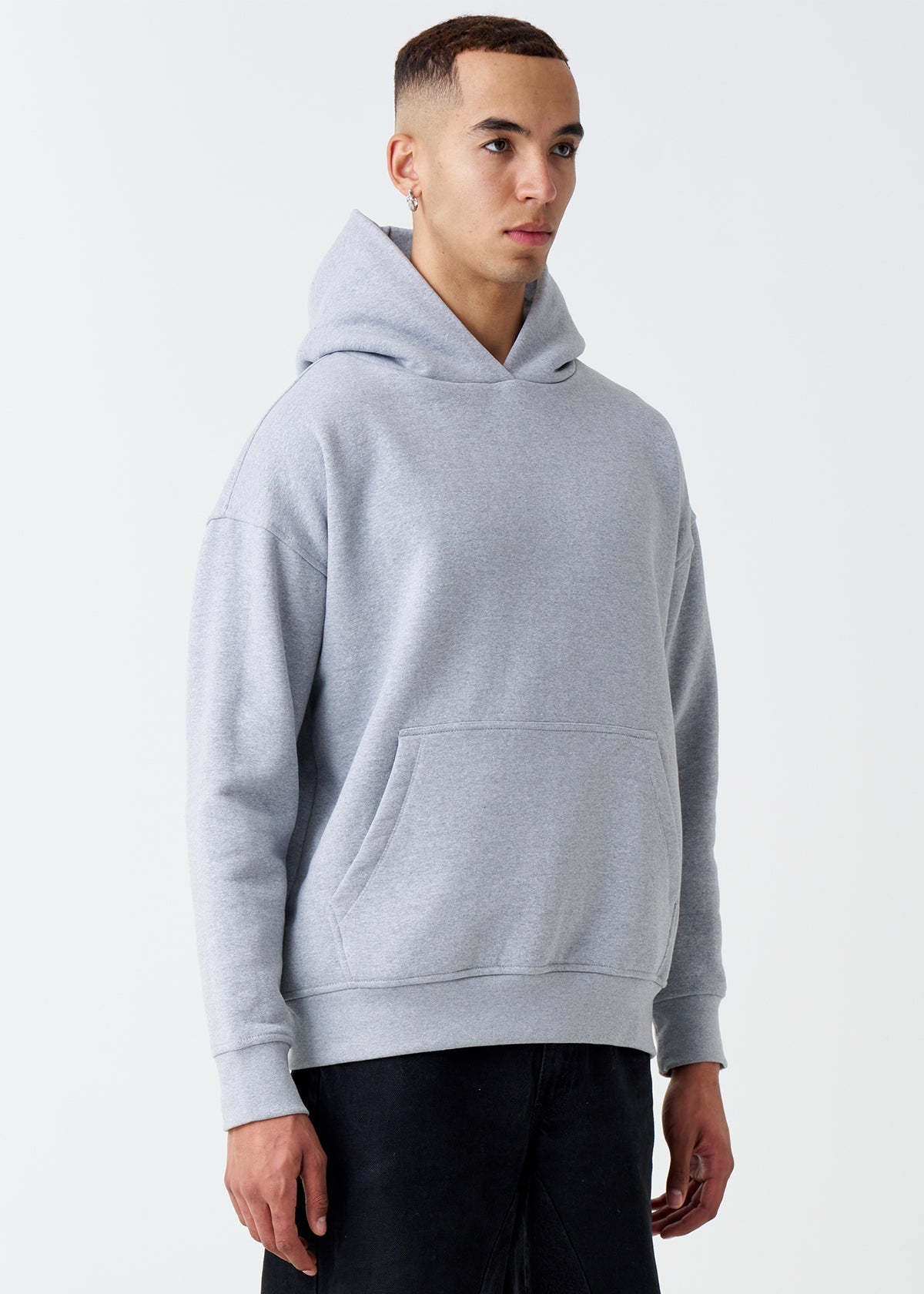 Oversized Heavy Blend Fleece Sweatshirt