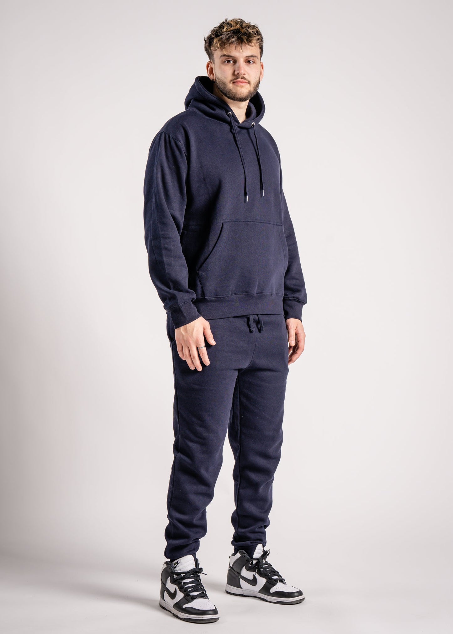 Navy Blue Heavy Blend Fleece SweatSuit