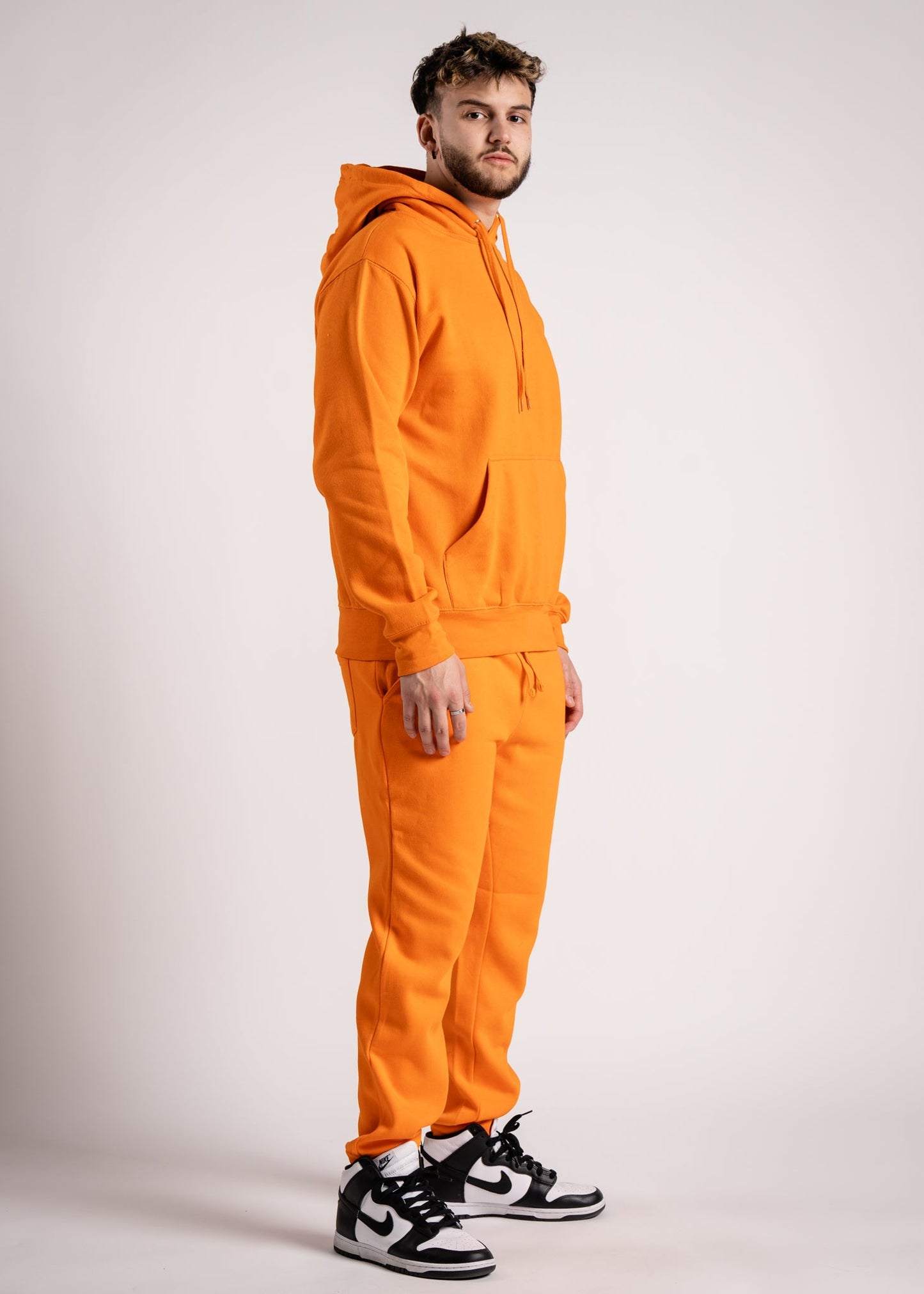 Orange Heavy Blend Fleece SweatSuit